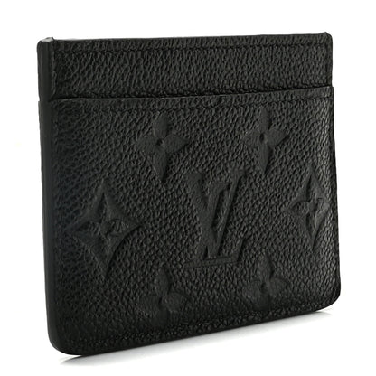Louis Vuitton Empreinte Card Holder Black 4 of 9
