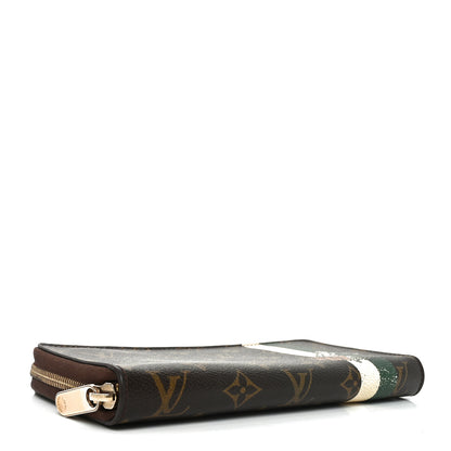 Louis Vuitton Monogram Groom Zippy Organizer Wallet Green 4 of 6