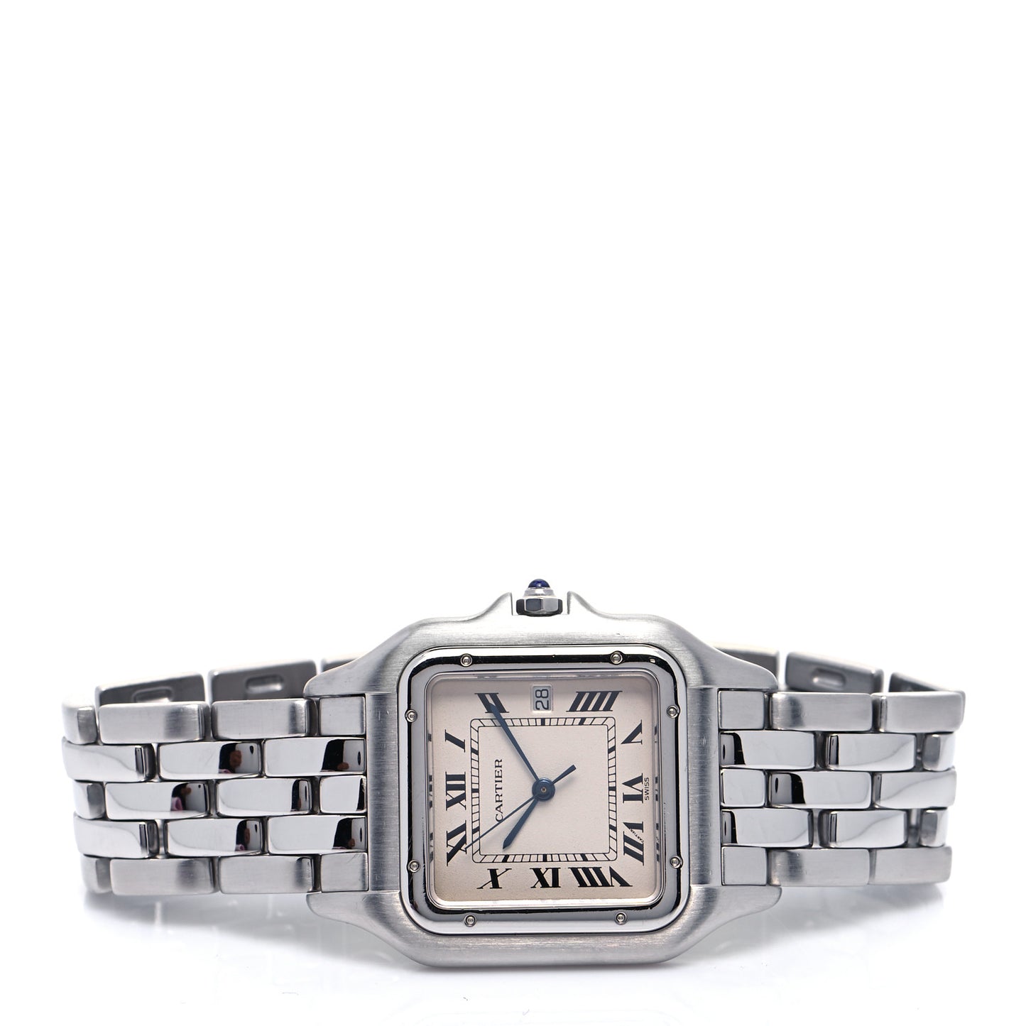 Stainless Steel 29mm Panthere Quartz Watch