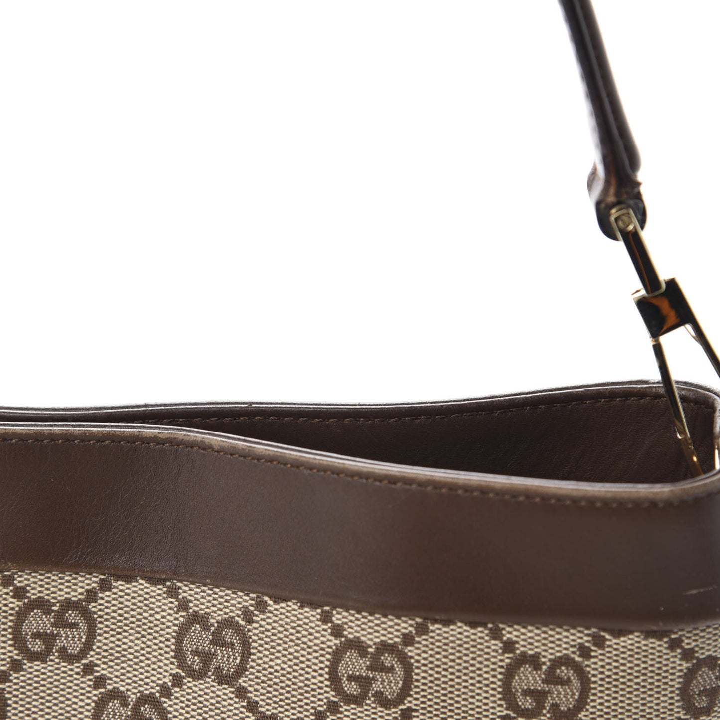 Monogram Hobo Dark Brown