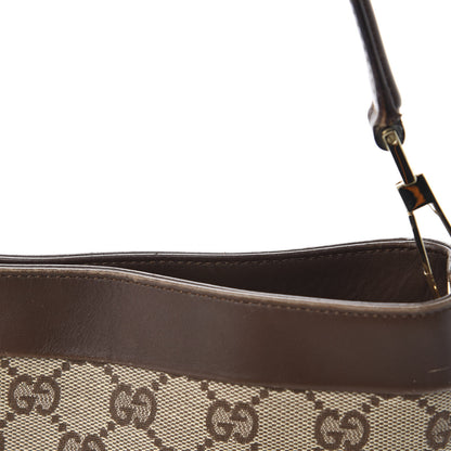 Gucci Monogram Hobo Dark Brown 12 of 13