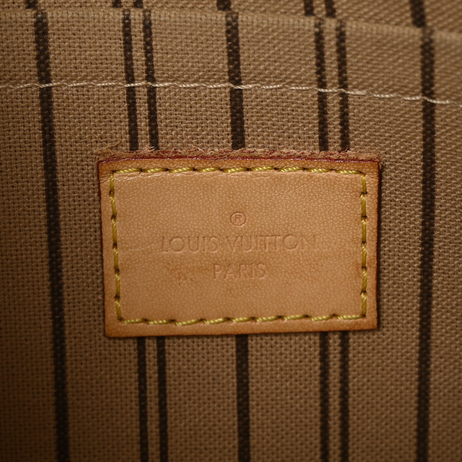 Louis Vuitton Monogram Neverfull MM GM Pochette 6 of 7