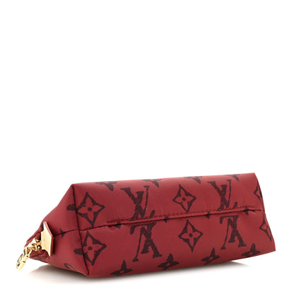 Louis Vuitton LV X Grace Coddington Nylon Cosmetic Pouch PM Red 4 of 6