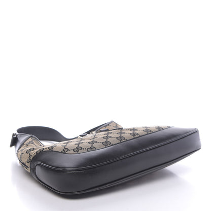Gucci Monogram Small Jackie O Hobo Black 4 of 10