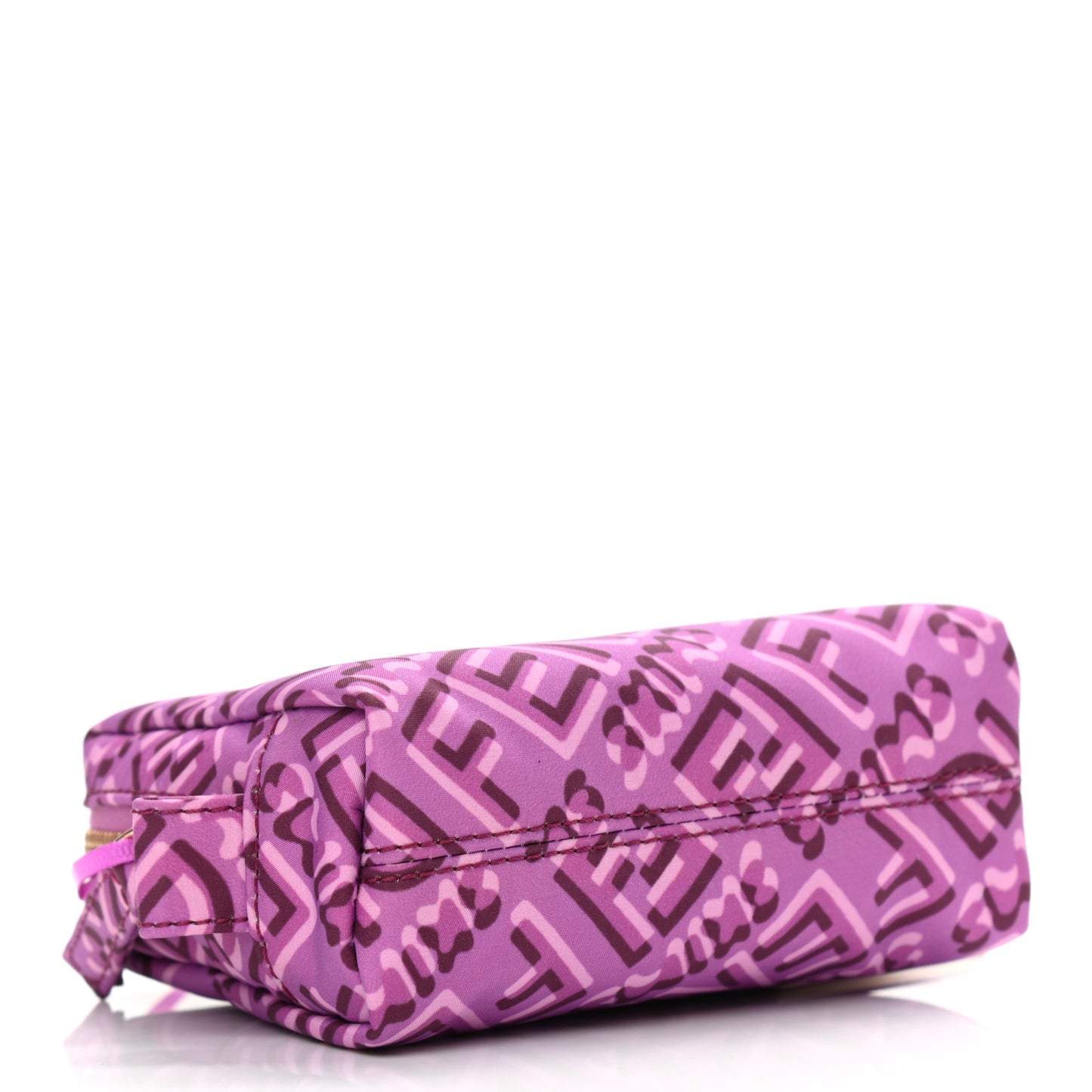 X SKIMS Nylon XS Trapezoid Beauty Pouch Bouganville