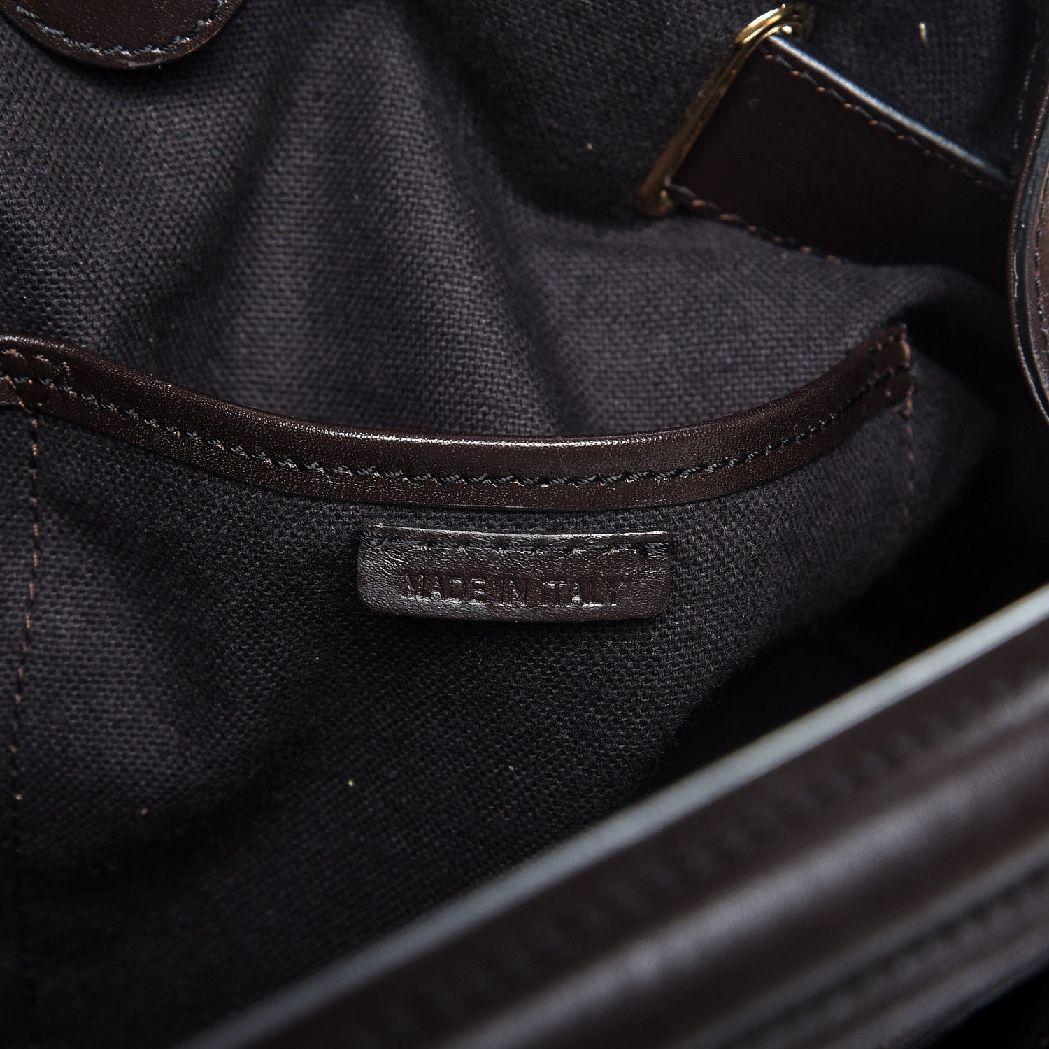 Burberry Haymarket Check Medium Walden Belted Hobo Chocolate 7 of 8