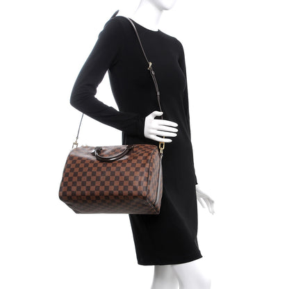 Louis Vuitton Damier Ebene Speedy Bandouliere 30 3 of 8