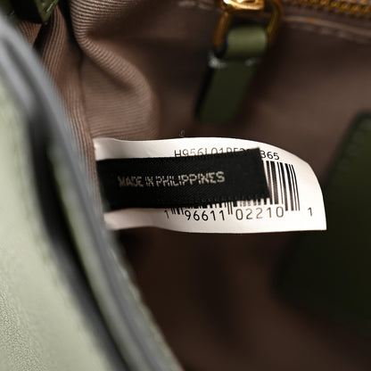 Marc Jacobs Calfskin The J Marc Shoulder Bag Bronze Green 7 of 7