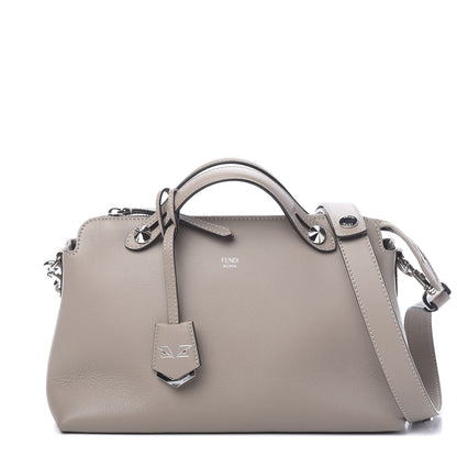 Fendi Vitello Dolce Medium By The Way Boston Bag Tortora 1 of 11