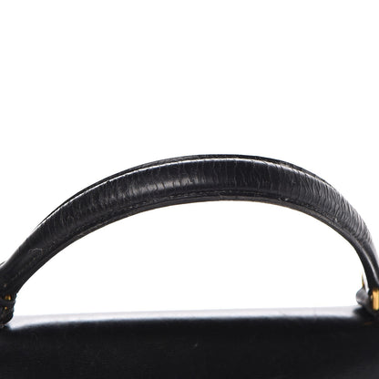 Hermes Box Kelly Retourne 32 Black 32 of 36