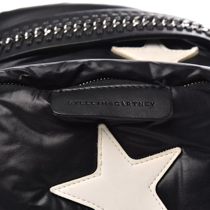 Stella McCartney Polyamide Falabella Go Stars Backpack Black White 10 of 11