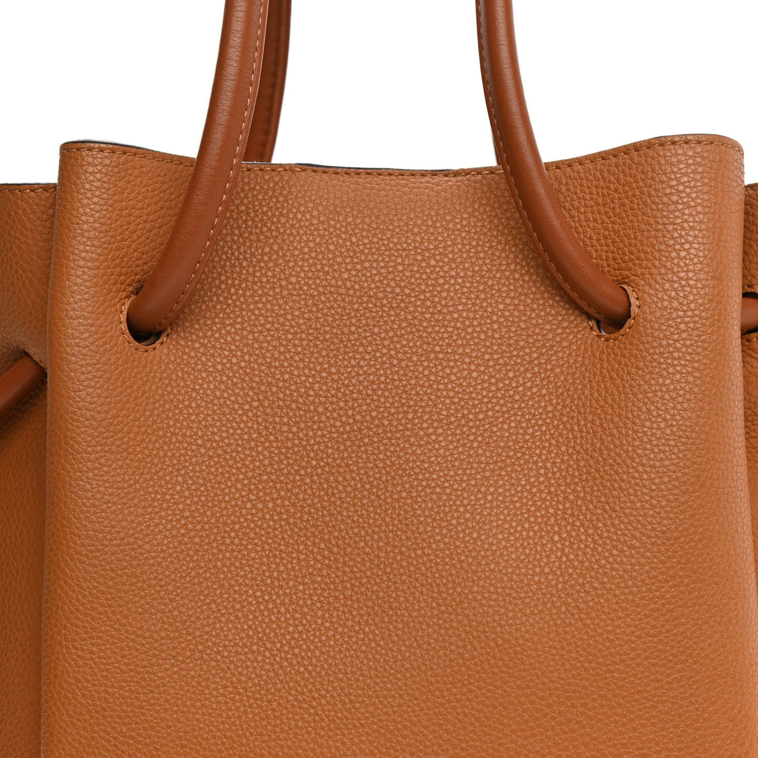 Loewe Calfskin Small Flamenco Knot Bag Caramel 8 of 12