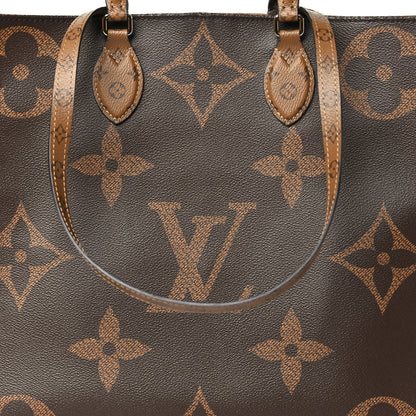 Louis Vuitton Reverse Monogram Giant Onthego GM 7 of 9