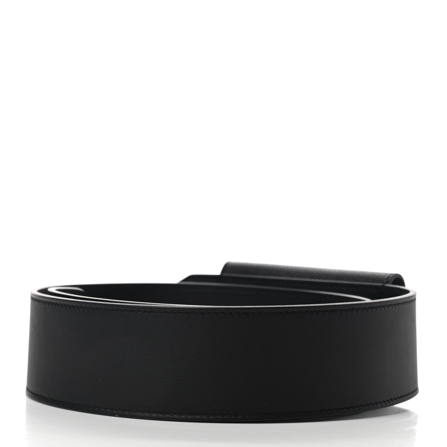 Hermes Swift Epsom Pocket Kelly Shoulder Strap Black 2 of 5