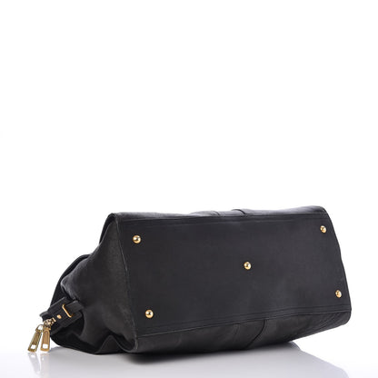 Saint Laurent Sheepskin Large Cabas ChYc Black 4 of 19