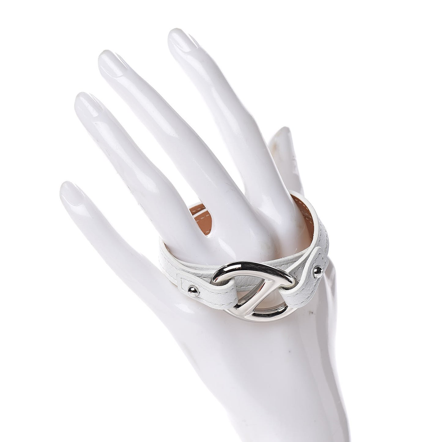 Epsom Granville Bracelet S White