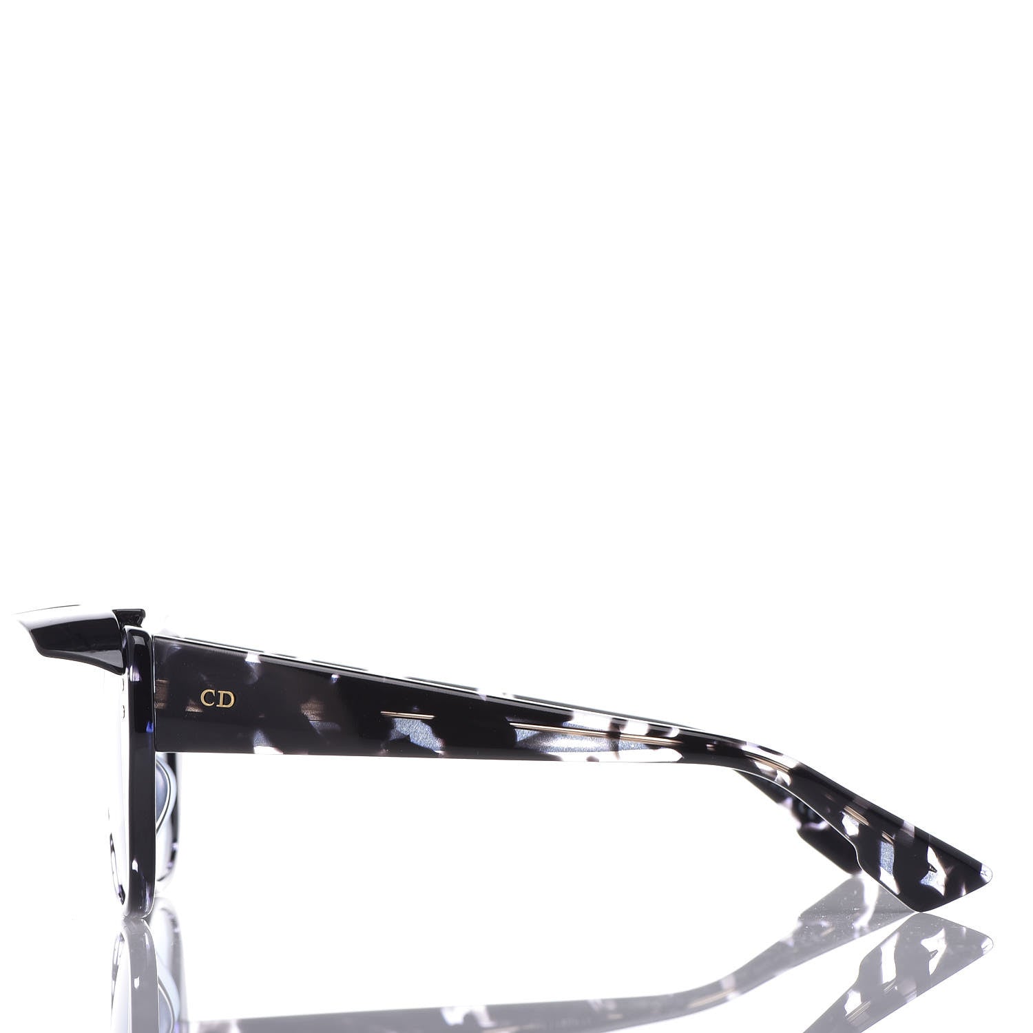 Christian Dior Club 2 Sunglasses Black Havana Blue 3 of 7