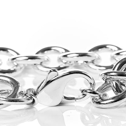 Tiffany Sterling Silver Heart Tag Charm Bracelet 4 of 4