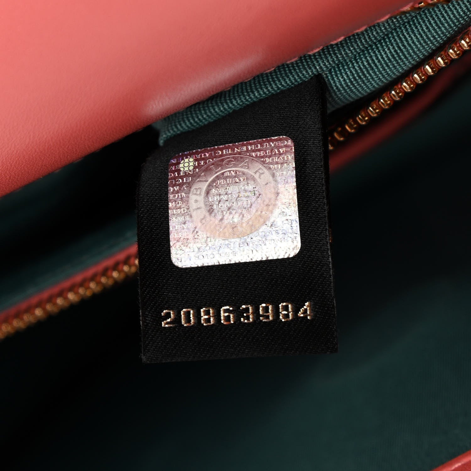 Bulgari Calfskin Serpenti Forever Crossbody Flamingo Quartz 7 of 18