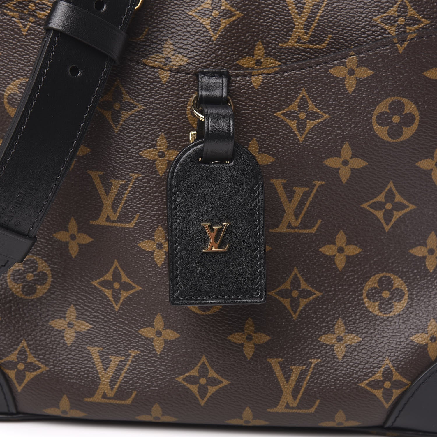 Louis Vuitton Monogram Odeon PM Black 8 of 8