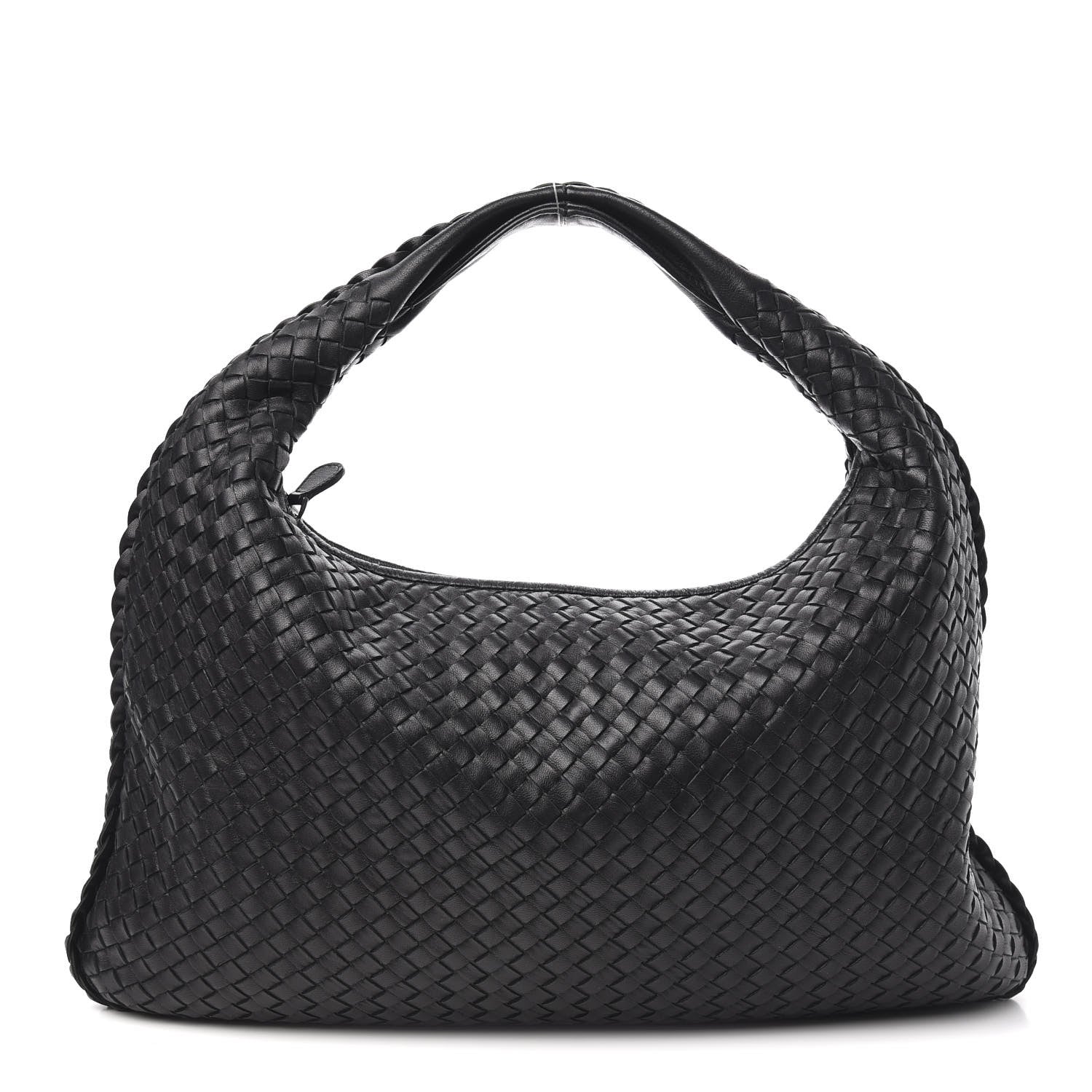 Bottega Veneta Nappa Intrecciato Large Veneta Hobo Black 1 of 9