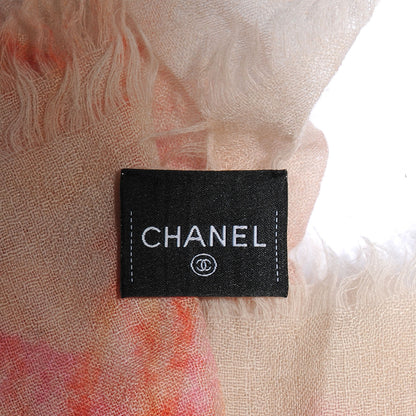 Chanel Cashmere CC N°5 Scarf Shawl 4 of 6