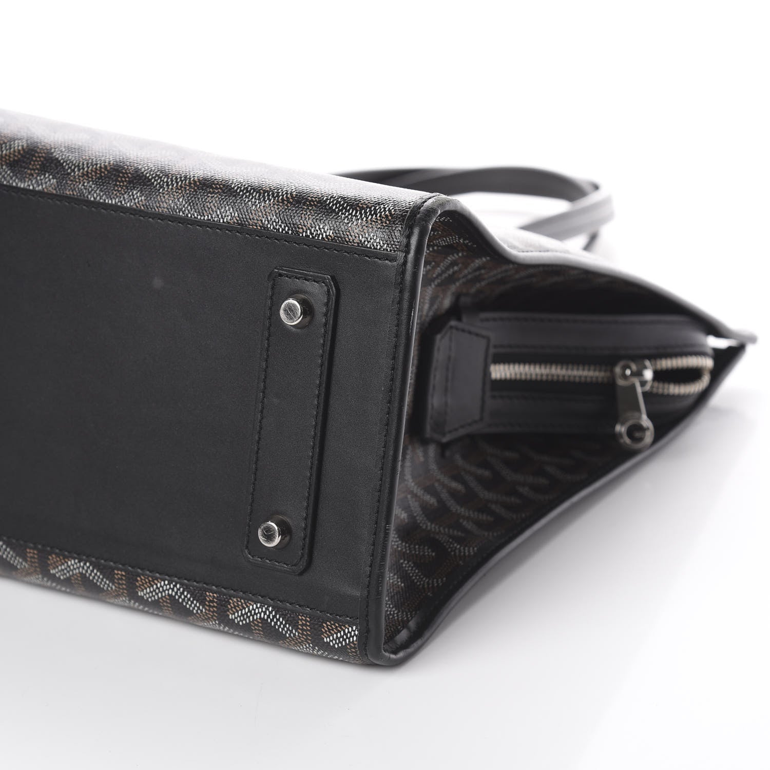 Goyard Goyardine Marquises Tote Black 6 of 9