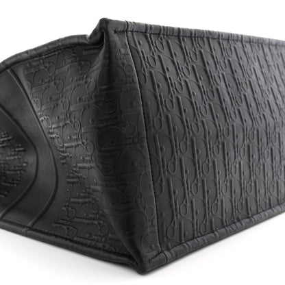 Christian Dior Oblique Calfskin Embossed Large Book Tote TBlack 9 of 13