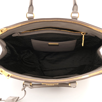 Prada Saffiano Large Galleria Double Zip Tote Argilla 5 of 18