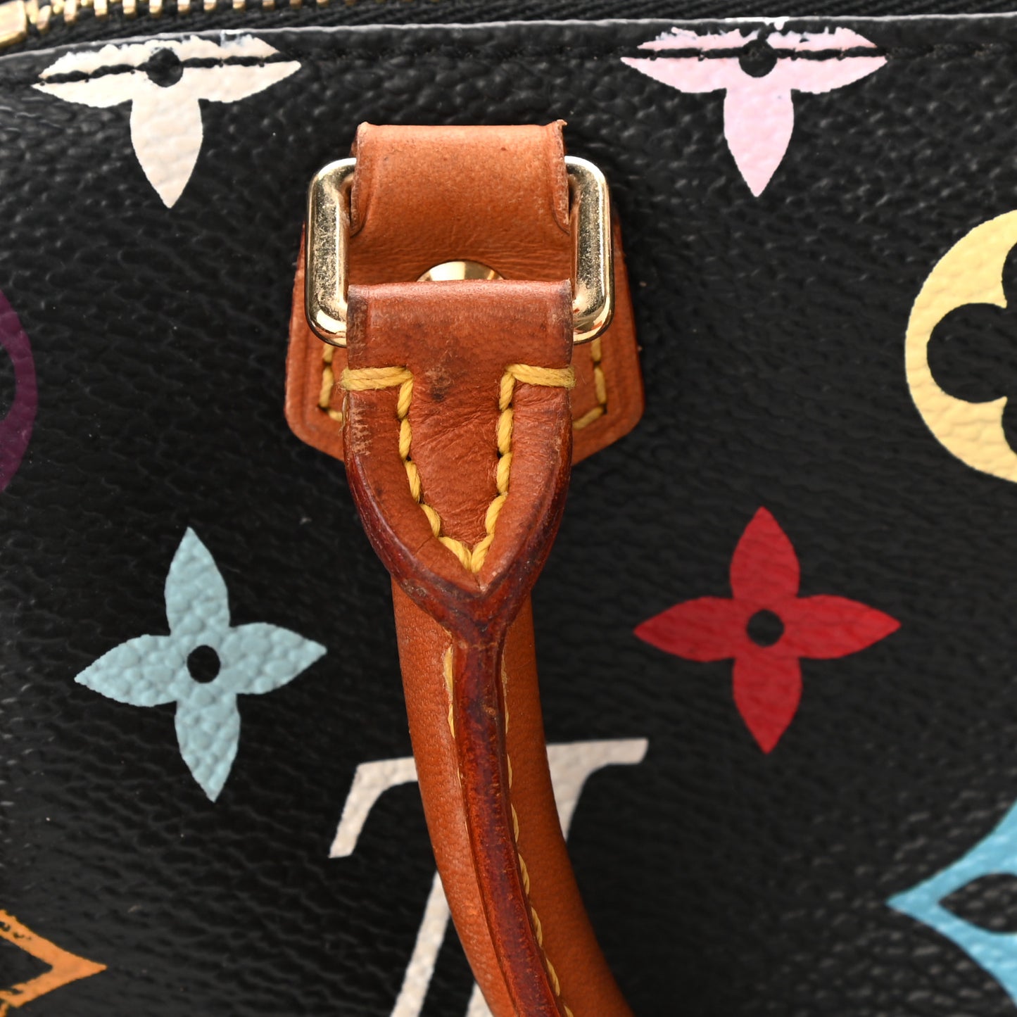 Monogram Multicolor Mini Sac HL Speedy Black