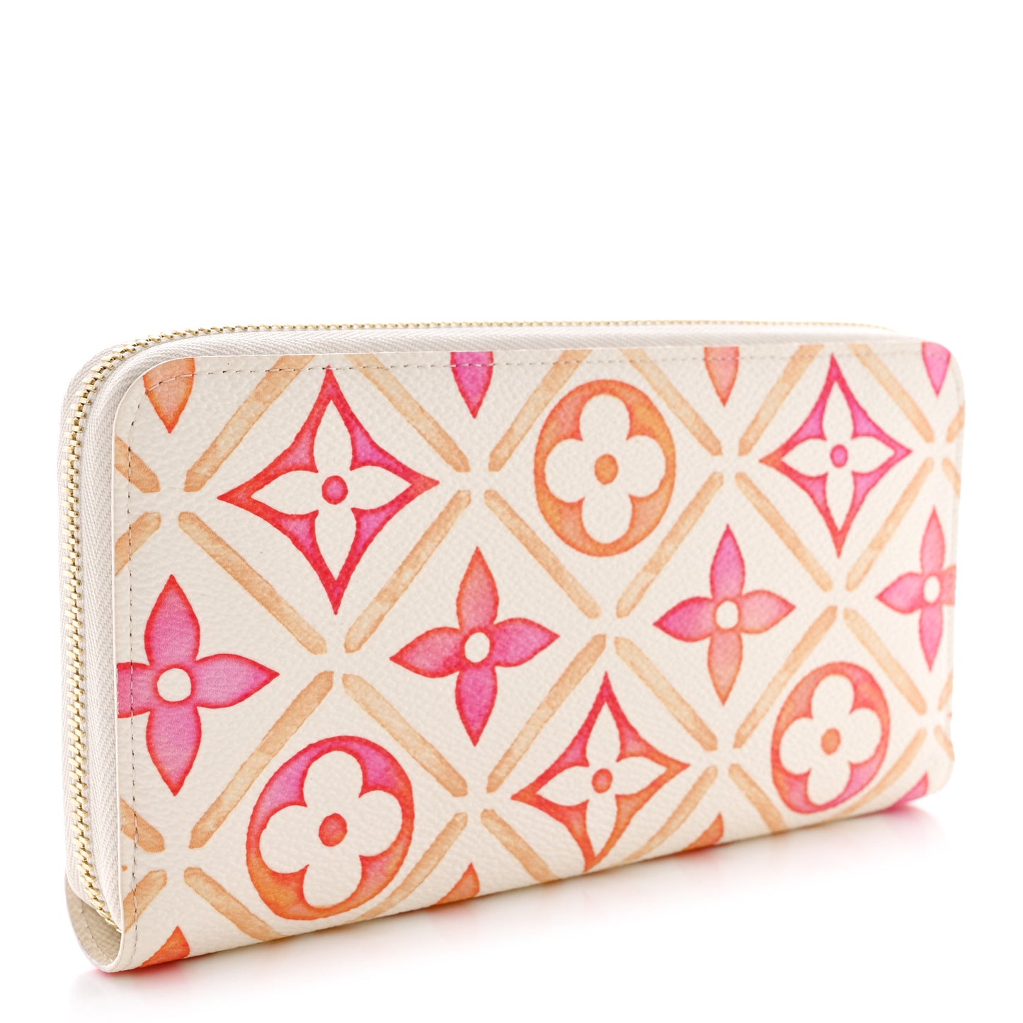 Monogram By The Pool Zippy Wallet Coral