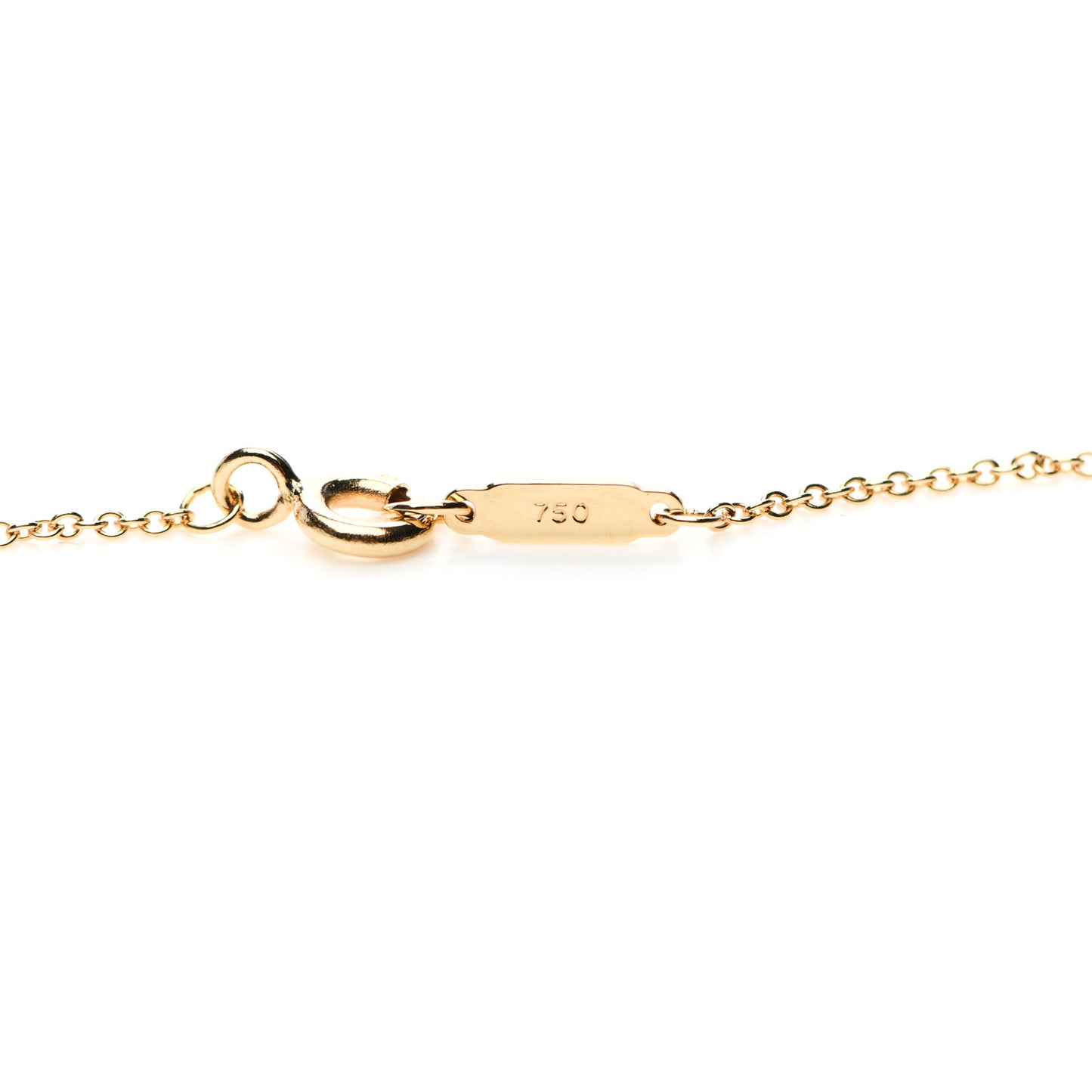 18K Yellow Gold Platinum Diamond Cruciform Cross Pendant Necklace