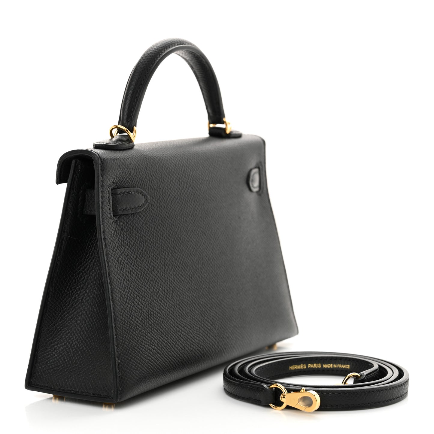 Epsom Mini Kelly Sellier 20 Black