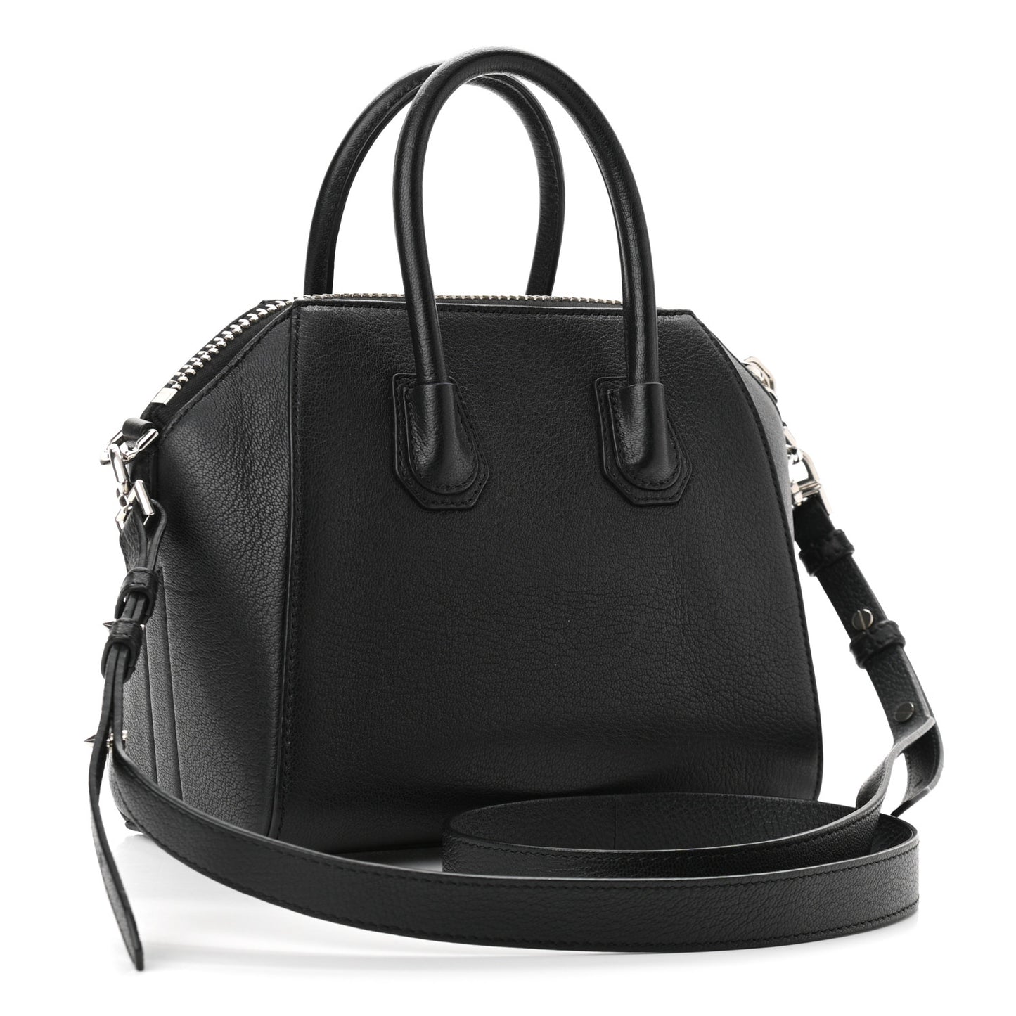 Sugar Goatskin Mini Antigona Black