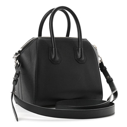Givenchy Sugar Goatskin Mini Antigona Black 3 of 10