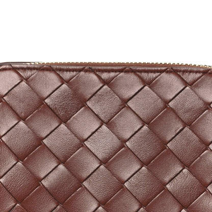 Bottega Veneta Nappa Intrecciato Concert Pouch Sapele 7 of 10