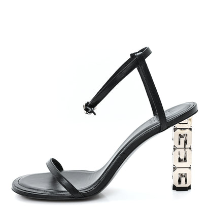 Givenchy Smooth Nappa G Cube 105mm Sandals 40 Black 1 of 9
