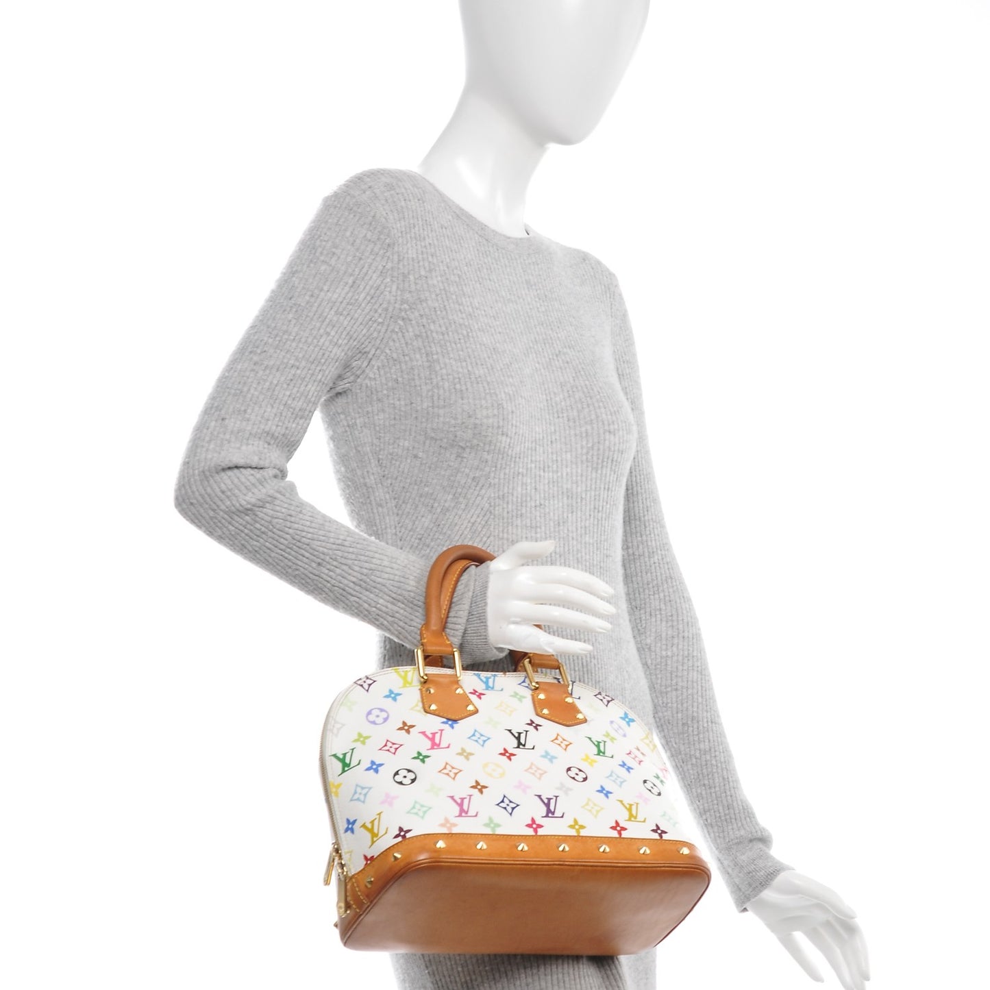 Monogram Multicolor Alma White