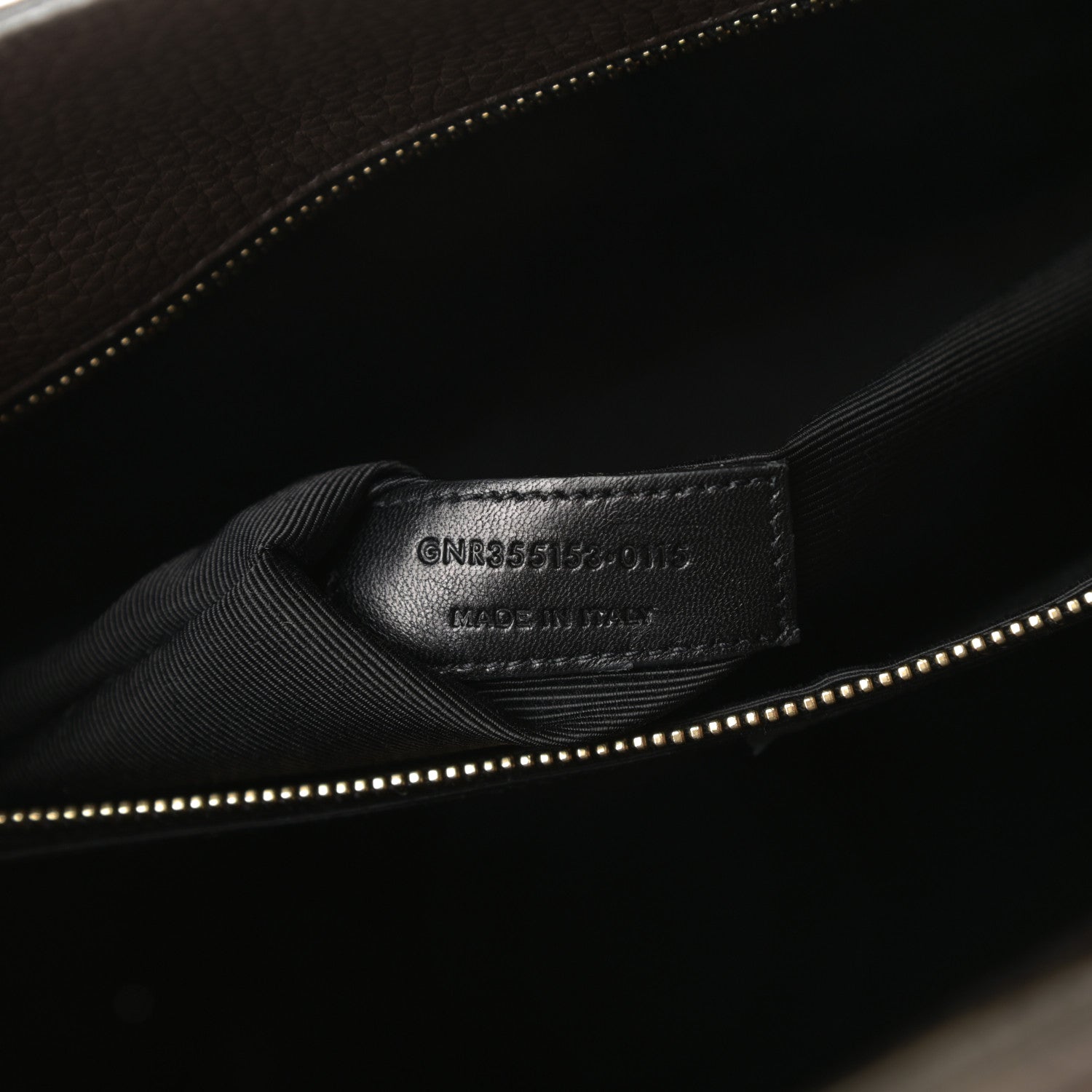 Saint Laurent Grained Calfskin Small Sac De Jour Earth 7 of 18
