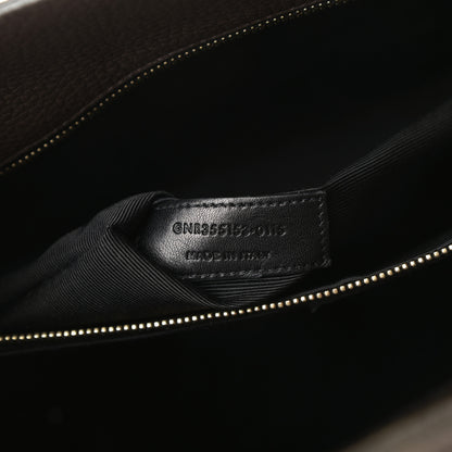 Saint Laurent Grained Calfskin Small Sac De Jour Earth 7 of 18