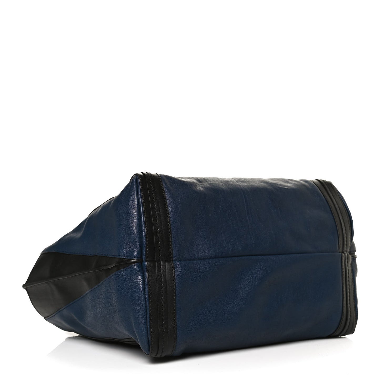Calfskin Small Alison East West Tote Navy