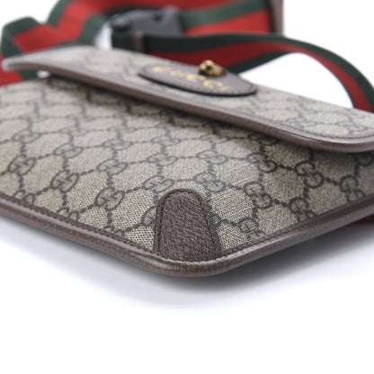 Gucci GG Supreme Monogram Neo Vintage Web Belt Bag Brown 7 of 10