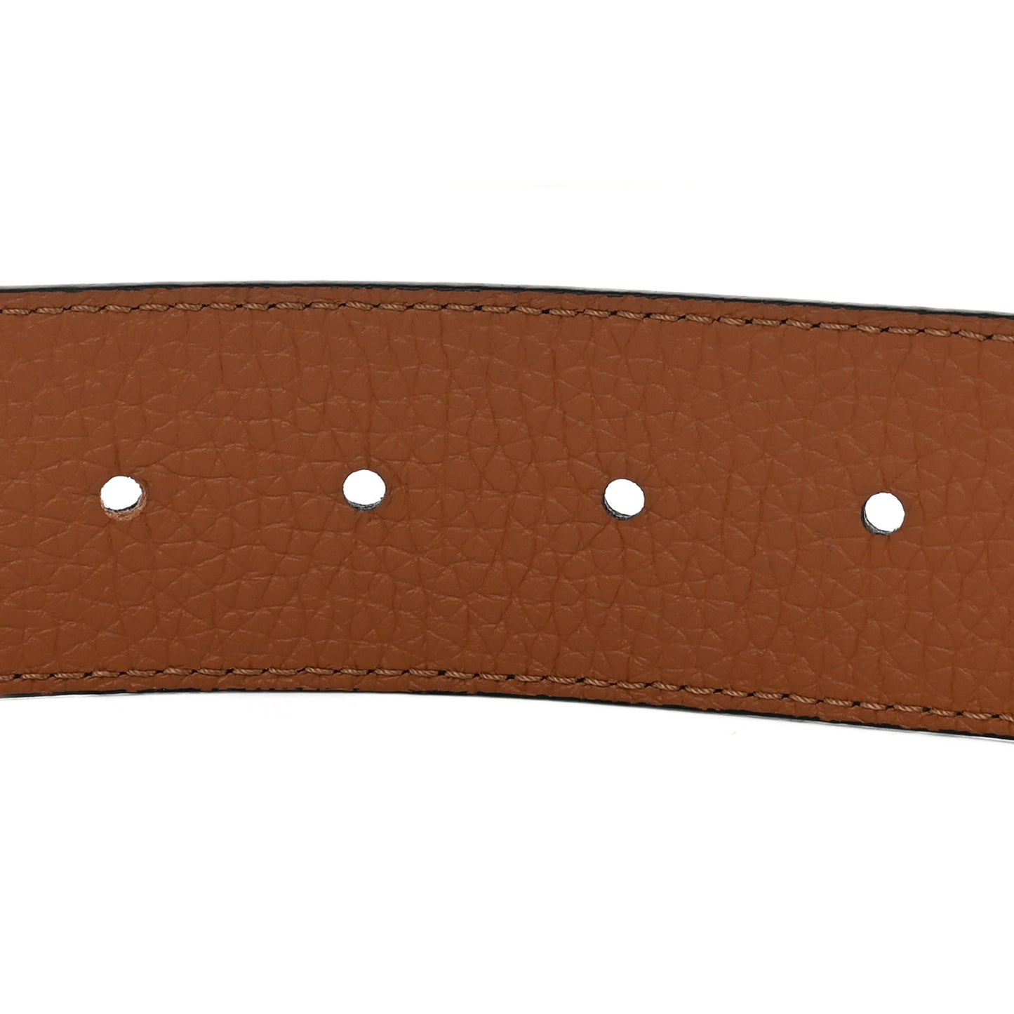 Taurillon Calfskin 30mm LV Initiales Reversible Belt 100 40 Black