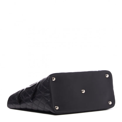 Chanel Calfskin Quilted Large Cambon Tote Black 3 of 8