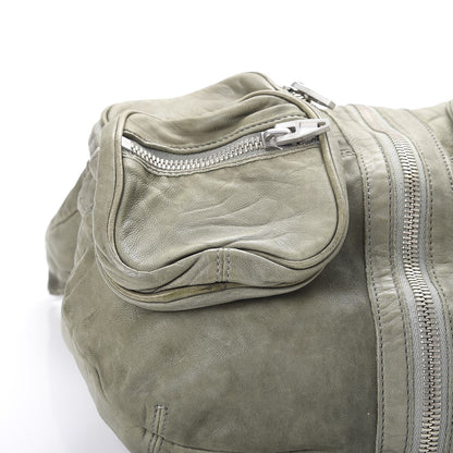 Alexander Wang Lambskin Donna Hobo Shoulder Bag Green 12 of 13