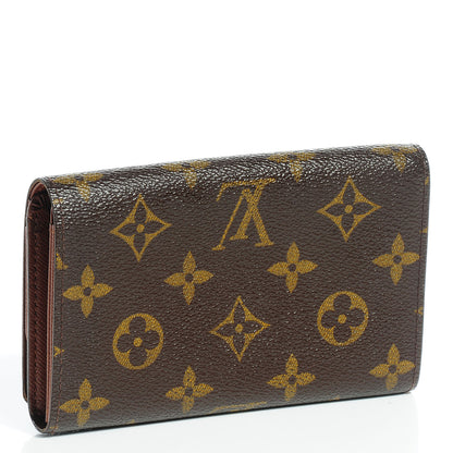 Louis Vuitton Monogram Porte-Monnaie Billets Tresor Wallet 3 of 7