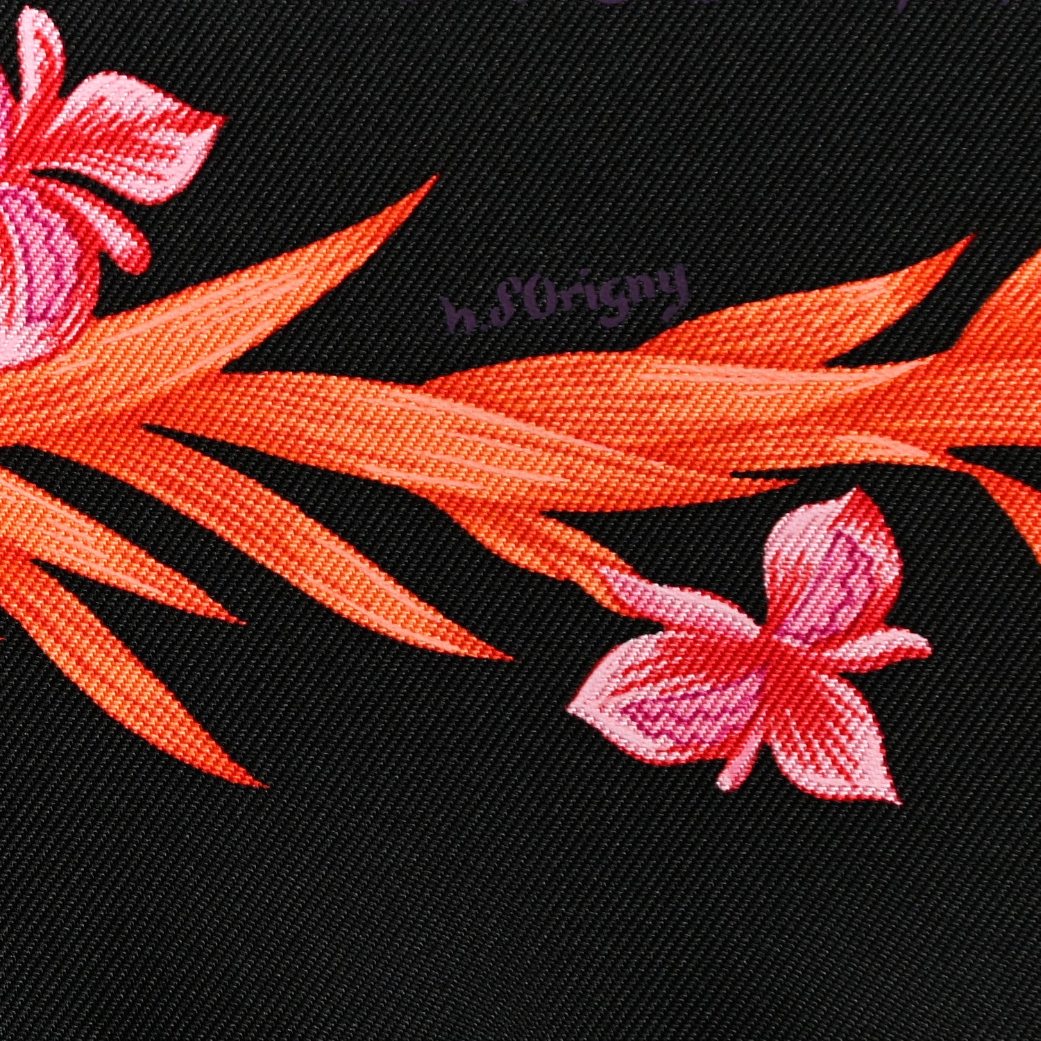 Hermes Silk Cheval Fleuri Scarf 90 5 of 7