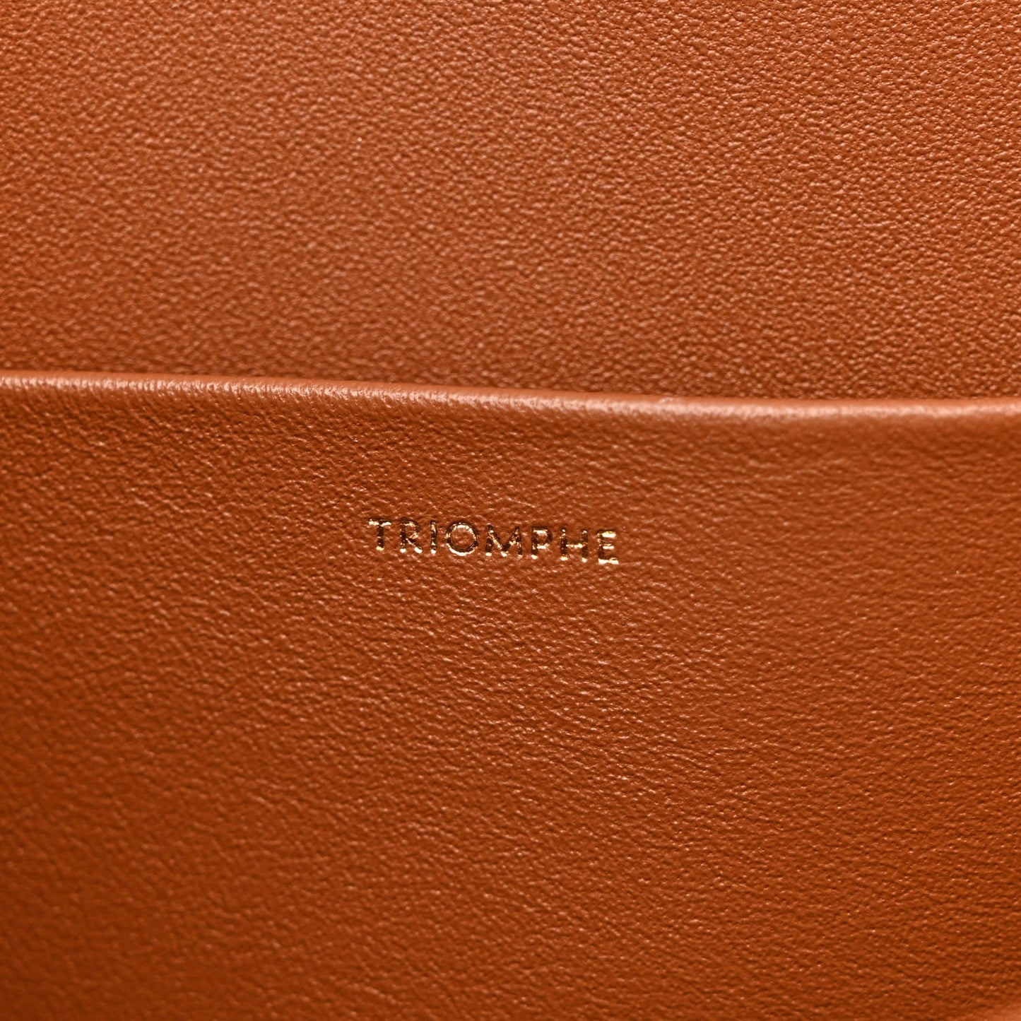 Natural Calfskin Triomphe Tan