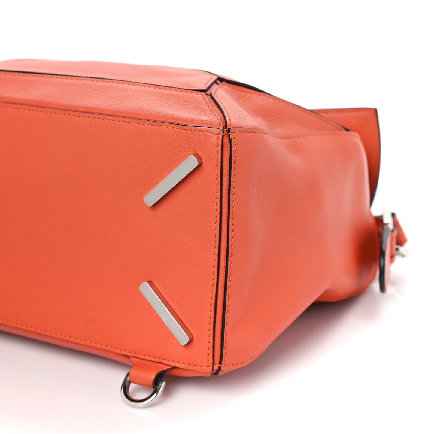 Calfskin Medium Puzzle Bag Orange