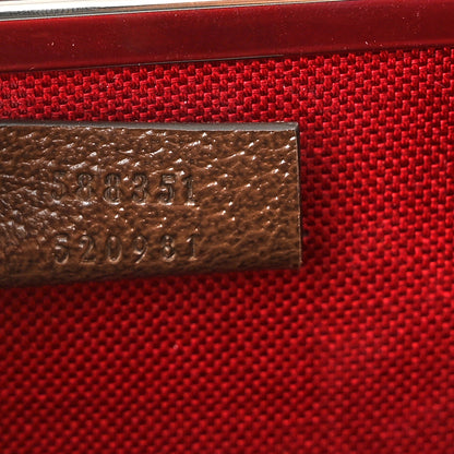 Gucci GG Supreme Monogram Globe-Trotter Beauty Case Brown 6 of 9